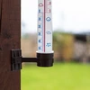 Termometr zewnętrzny brązowy (-50°C do +50°C) 27cm - 3 ['termometr zaokienny', ' jaka temperatura']