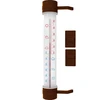 Termometr zewnętrzny brązowy (-50°C do +50°C) 27cm  - 1 ['termometr zaokienny', ' jaka temperatura']