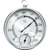 Stacja pogody - retro, termometr, higrometr Ø 10cm  - 1 ['temperatura', ' wilgotnościomierz', ' termometr z higrometrem', ' termometr z wilgotnościomierzem', ' wilgotnościomierz powietrza']
