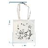 Torba bawełniana - szkic domowe przetwórstwo - 2 ['torba wielorazowego użytku', ' ekologiczna torba', ' bez plastiku', ' torba na zakupy', ' torba na ramię', ' domowe przetwórstwo']
