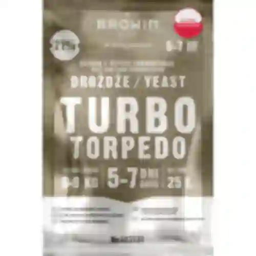 Drożdże gorzelnicze Turbo Torpedo 5-7 dni 21% 100g